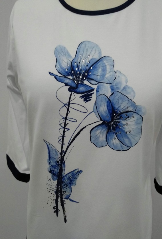 Camiseta Flor vivos