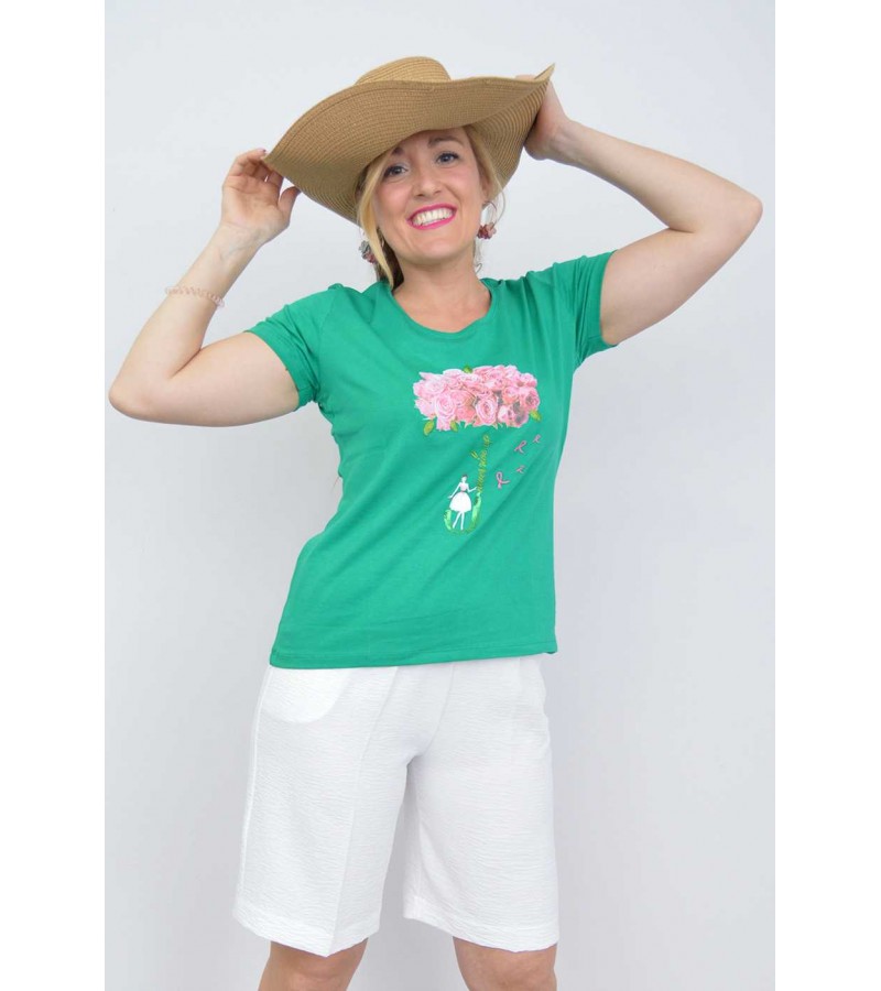 Camiseta Algodón Ramo-Paraguas