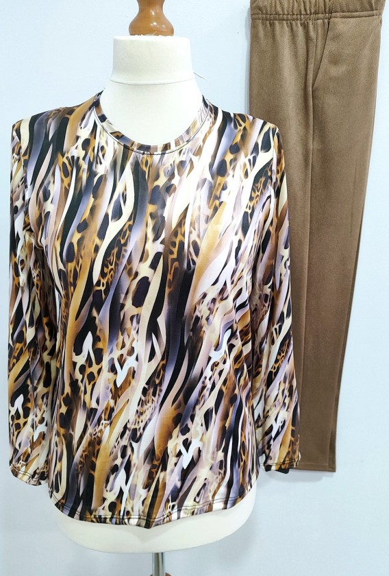 Camiseta basica estampada