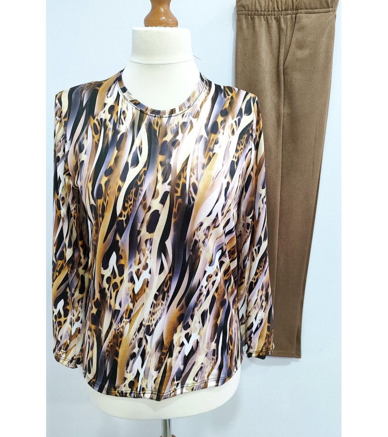 Camiseta basica estampada