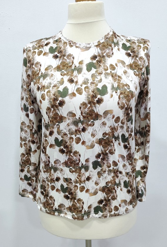 Camiseta basica estampada