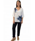 Blusa Lisa flor